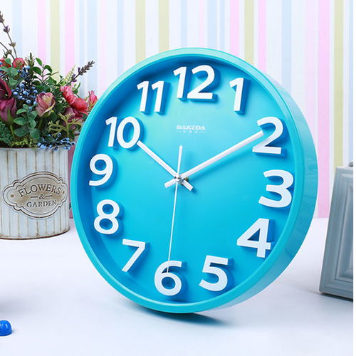 巴科达静音钟表 点亮现代家居的时尚简约艺术