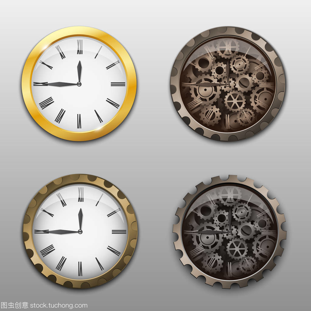 时间的刻痕 漫谈钟表图标集的设计与意蕴